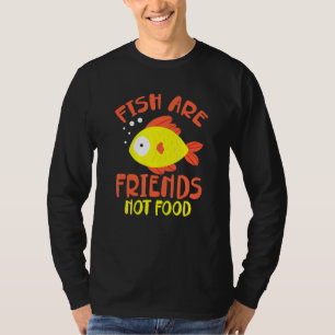 Camiseta Alimento à base de vegetais de Vegan de peixes