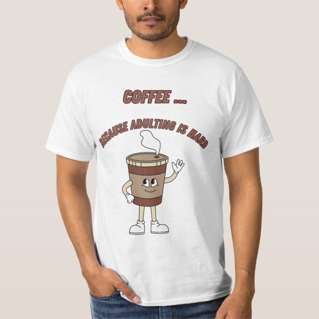CAMISETA ALIMENTO CAFÉ (Frente)