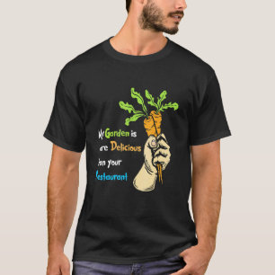Camiseta Alimentos Orgânicos Caseiros Para Jardineiros Agri