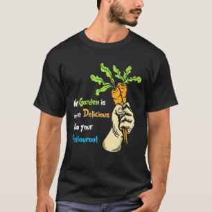 Camiseta Alimentos Orgânicos Caseiros Para Jardineiros Agri