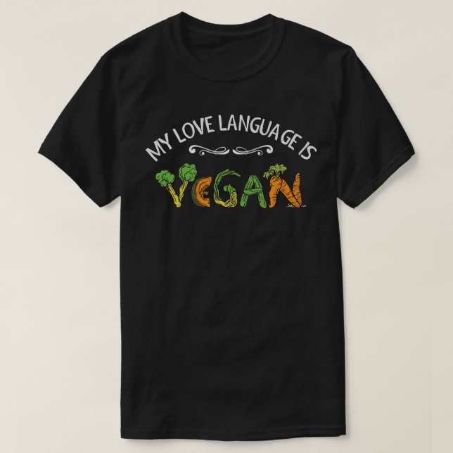 Camiseta Alimentos orgânicosVegetaisVegetaisVegetaisVegan (Frente do Design)