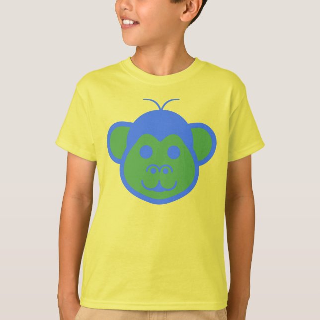 Camiseta Alimon (Macaco-Alienígena) Camisa-T Básica Para Cr (Frente)