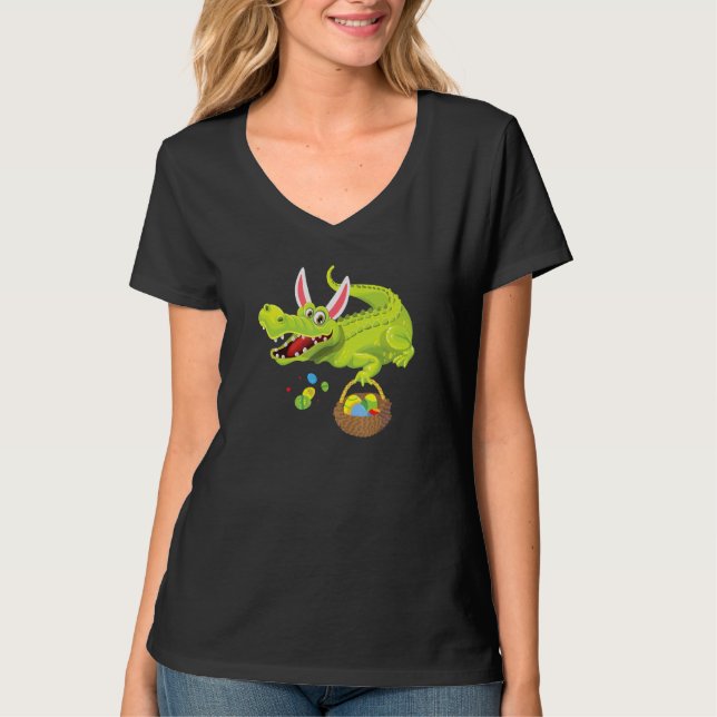Camiseta Alinhador com coelhinhos de orelhas e retoques de  (Frente)