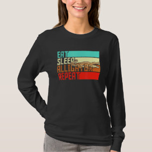 Camiseta Alinhador de Repetição de Repouso de Vintage