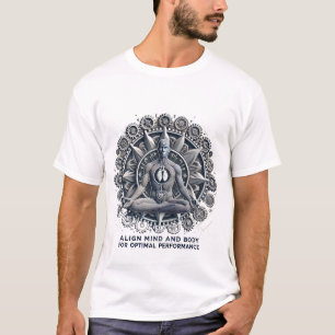 Camiseta Alinhamento da Mente: Harmonizando o Bem-Estar