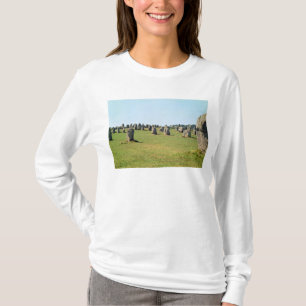 Camiseta Alinhamento de pedras eretas, megalítico