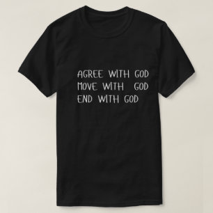 Camiseta Alinhar com Deus T-Shirt"