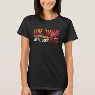 Camiseta Alinhe-os Estamos Fazendo Tiro ao Prato com Esping