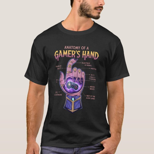 Camiseta Alinhe seu estilo com a anatomia de um jogador (Frente)