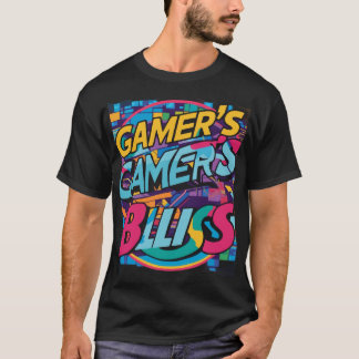Camiseta Alinhe seu estilo com "Bliss do Jogador" (Zazzle)