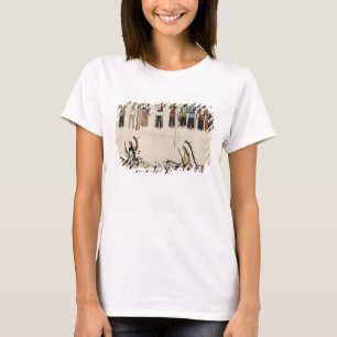 Camiseta "Alisando a dança do lugar" (tinta no papel)