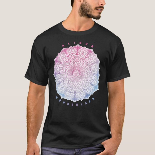 Camiseta Alison Wonderland Mandala Classic T-Shirt (Frente)