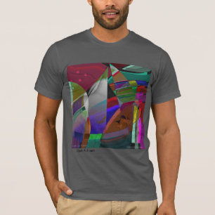 Camiseta Aliteração abstrata