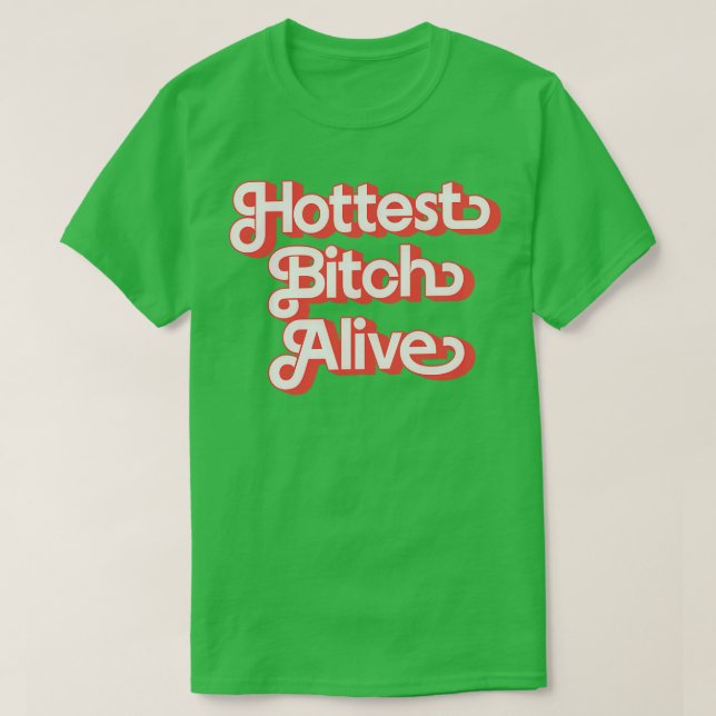 Camiseta Alive mais quente (Frente do Design)