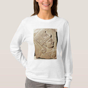 Camiseta Alivio que descreve a cabeça de um príncipe novo