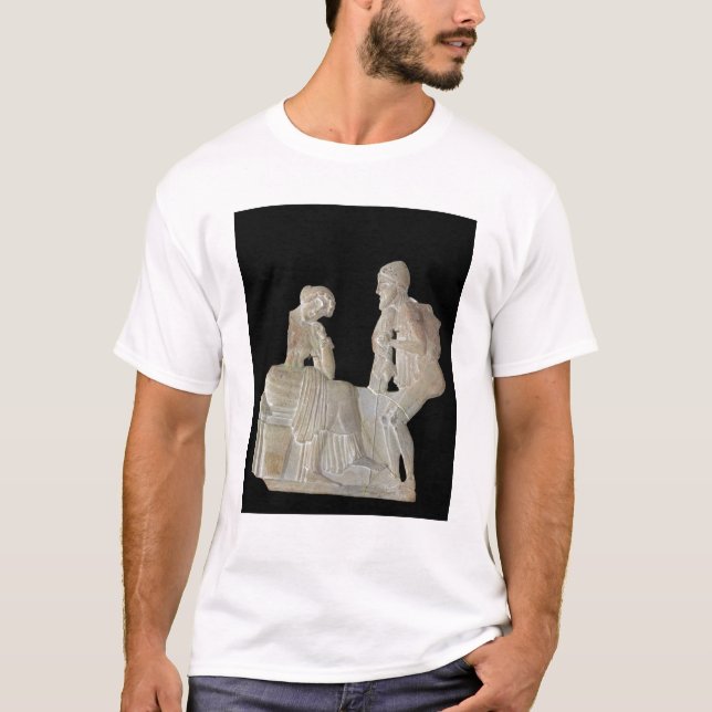 Camiseta Alivio que descreve Odysseus e Penélope (Frente)