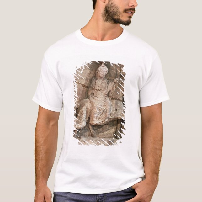Camiseta Alivio que representa Epona, deusa Gaulish (Frente)