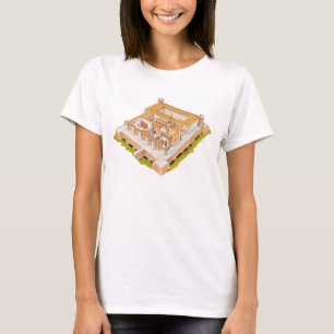 Camiseta Aljaferia. Espanha de Zaragoza. Palácio islâmico