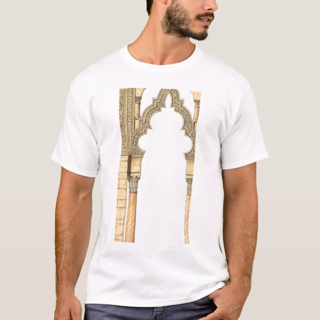 Camiseta Aljaferia. Palácio islâmico. Arcos. Zaragoza (Frente)