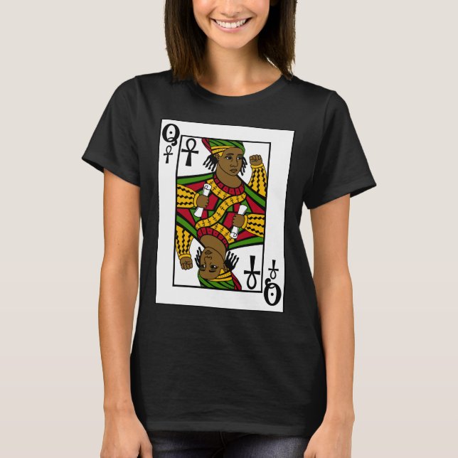 CAMISETA ALKEBULAN - A RAINHA NEGRA (Frente)