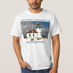 Camiseta Alki Point Lighthouse, Seattle Washington Shirt