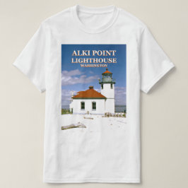 Camiseta Alki Point Lighthouse, Seattle Washington T-Shirt