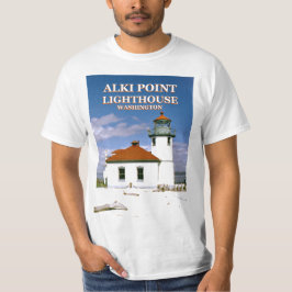 Camiseta Alki Point Lighthouse, Seattle Washington T-Shirt
