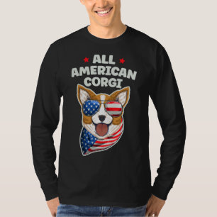 Camiseta All American Corgi Th Of July