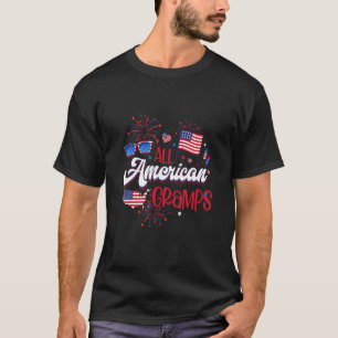 Camiseta All American Gramps Women American Flag 4th of Jul