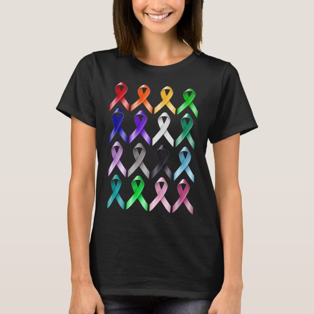 Camiseta All Cancer Awareness World Cancer Day  (Frente)