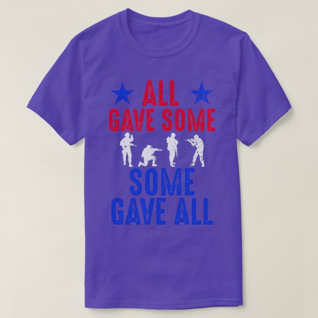 Camiseta All Gave Some Some Gave All 1 (Frente do Design)