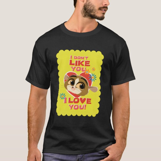 Camiseta All Hail King Julien I Don'T Like You I Love You (Frente)