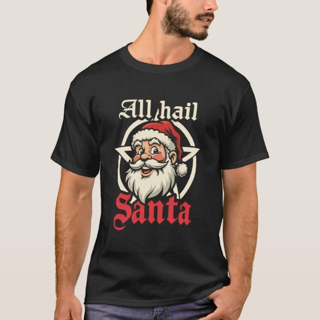 Camiseta All Hail Santa (Frente)