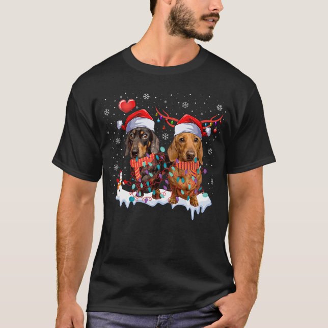 Camiseta All I Want for Christmas Is My Dog (Frente)
