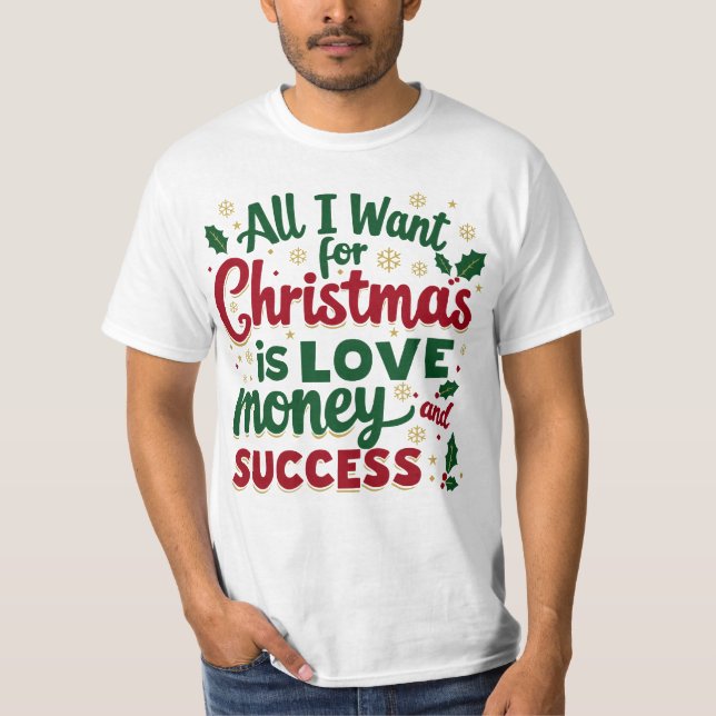 Camiseta All I Want for Christmas T-Shirt (Frente)