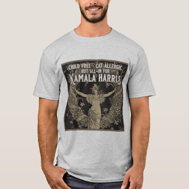 Camiseta All-In for Harris (Frente)
