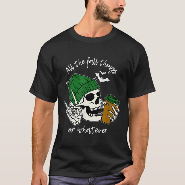 Camiseta All The Fall Things Or Whatever, Western Autumn Vi (Frente)