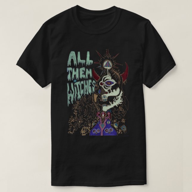 Camiseta all them witches s, all them witches, Witches, all (Frente do Design)
