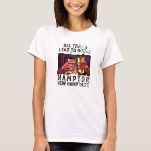 Camiseta All Trails Lead To Booze Hampton Camping New Hamps