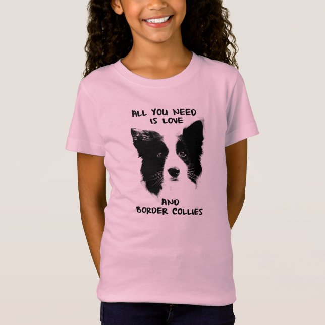 Camiseta All you need Border Collies (Frente)