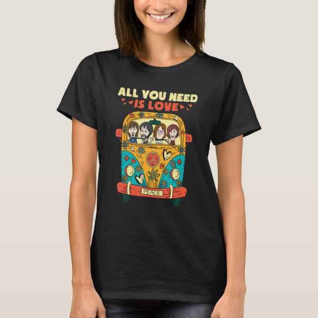 Camiseta All You Need is Love Peace (Frente)