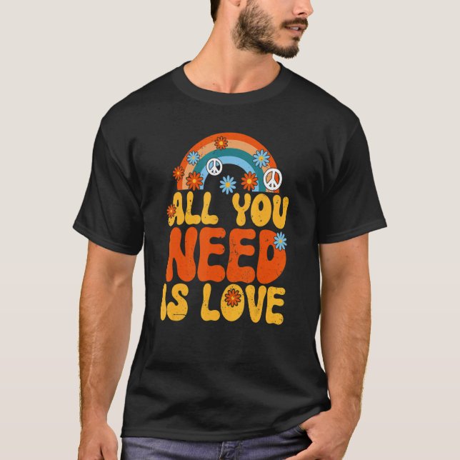 Camiseta All You Need Is Love Peace Sign (Frente)