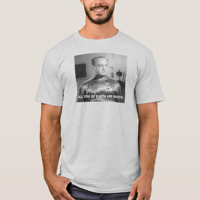 Camiseta All You Of Earth Are Idiots (Frente)