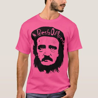 Camiseta Allan Poe Che Guevarra Poesia O Muerte