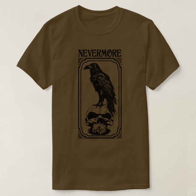 Camiseta Allan Poe O Raven 1 (Frente do Design)