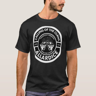 Camiseta Allardice Clan Scottish Torch Light Ceremony Highl