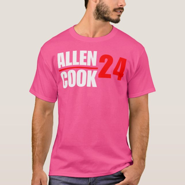 Camiseta Allen Cook 24 (Frente)