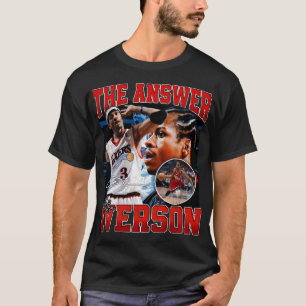 Camiseta Allen Iverson, A Lenda De Basquete Resposta Sigatu