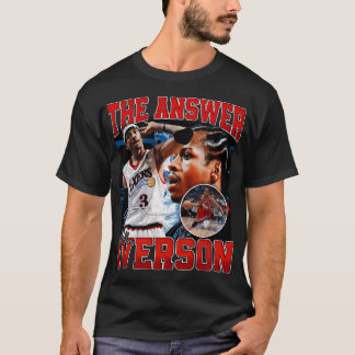 Camiseta Allen Iverson, A Lenda De Basquete Resposta Sigatu