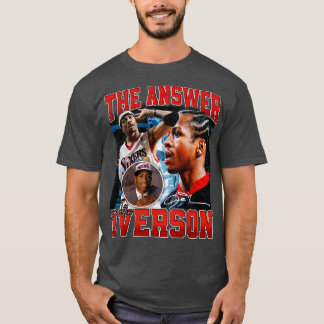 Camiseta Allen Iverson The Answer Basball Signature Vint